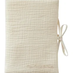 BB & Co Protège carnet de santé gaze de coton Mousse de lait