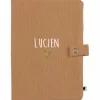 Atelier Wagram Protège carnet de santé Gaze Camel (personnalisable)
