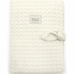 Clearance Protège carnet de santé Knot Gofre Vanilla Protège Carnet De Santé