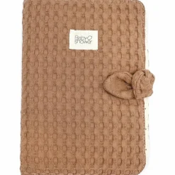Sale Protège carnet de santé Knot Gofre Cinnamon Protège Carnet De Santé