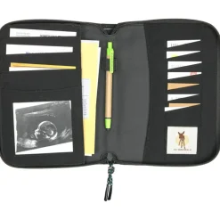 Lässig Protège carnet de santé noir