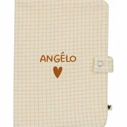 Hot Protège carnet de santé Petits Carreaux (personnalisable) Protège Carnet De Santé