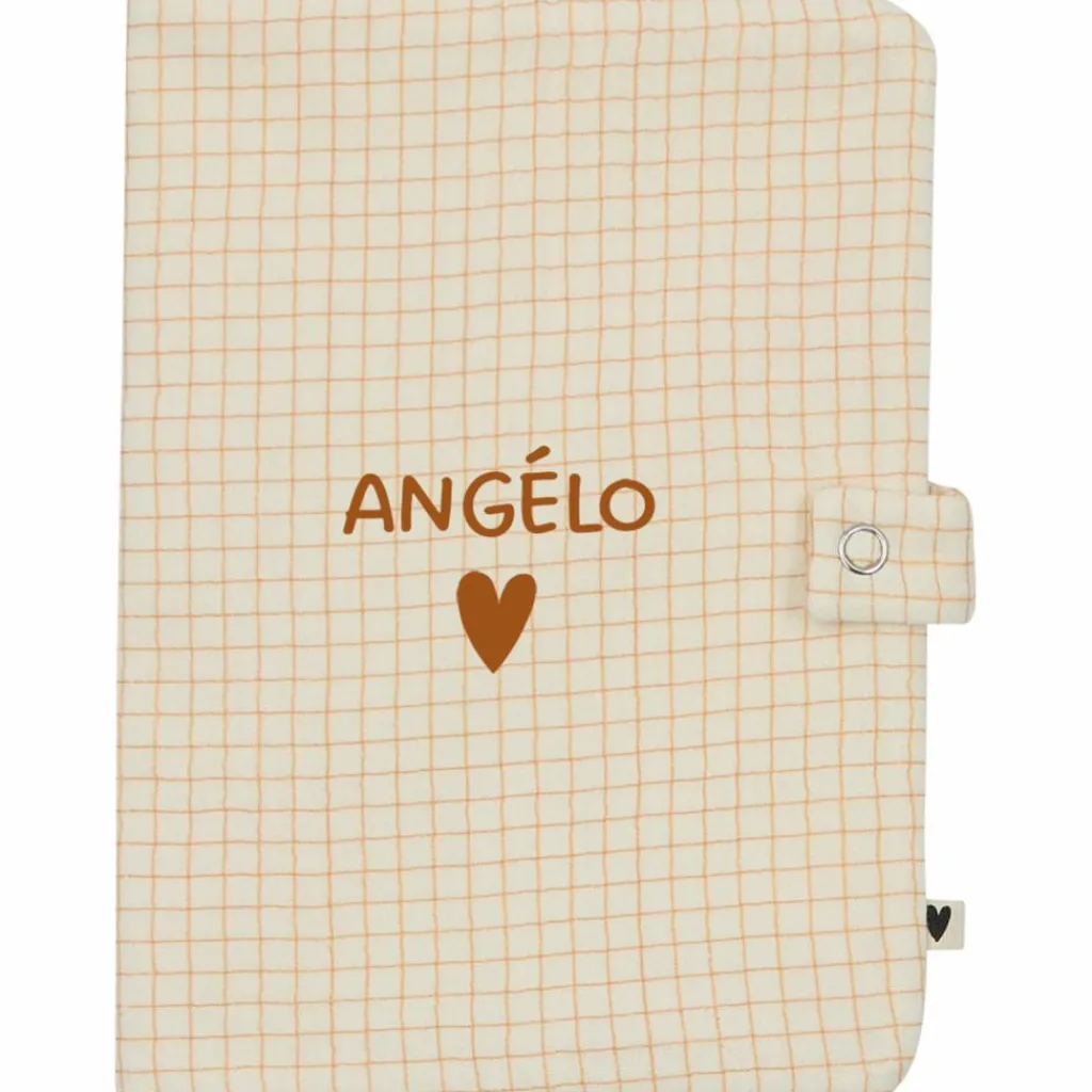 Hot Protège carnet de santé Petits Carreaux (personnalisable) Protège Carnet De Santé