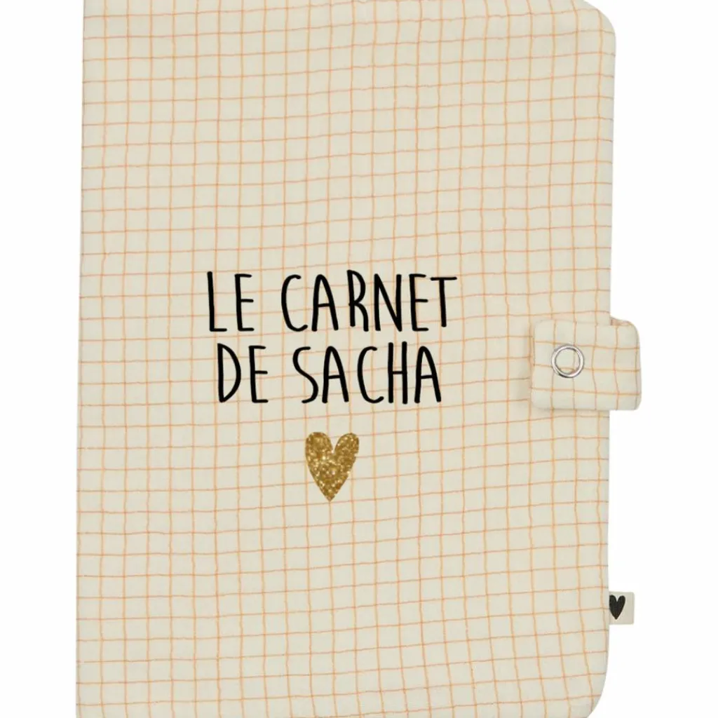 Hot Protège carnet de santé Petits Carreaux (personnalisable) Protège Carnet De Santé
