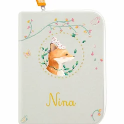 Online Protège carnet de santé renard chapeau (personnalisable) Protège Carnet De Santé