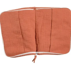 Sauthon Protège carnet de santé Terracotta