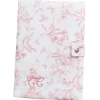 Clearance Protège carnet de santé Toile de Jouy rose Protège Carnet De Santé