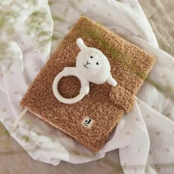 Jollein Protège de carnet de santé Boucle Biscuit