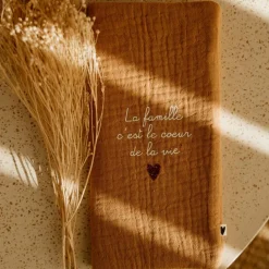 Online Protège livret de famille Gaze Camel (personnalisable) Protège Carnet De Santé