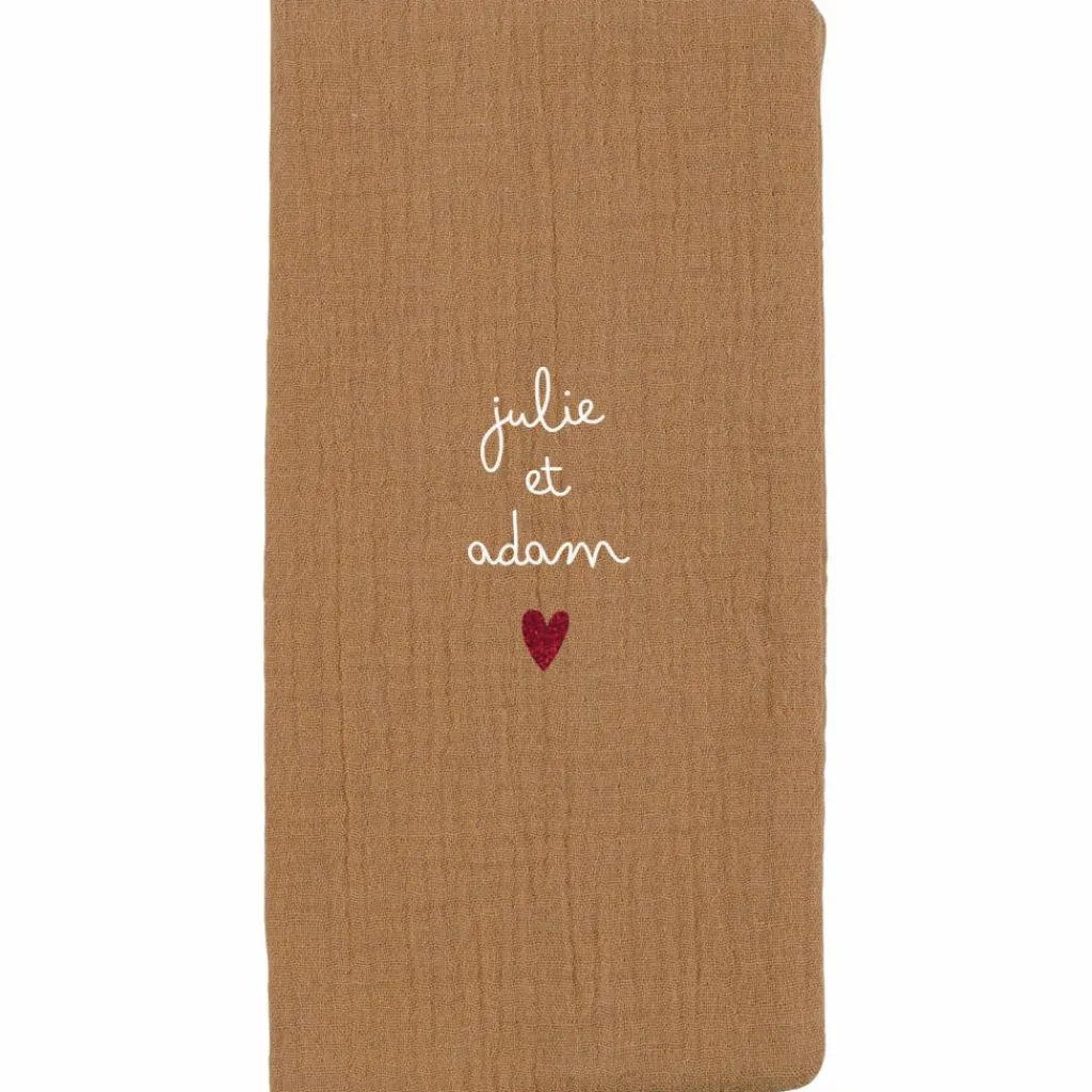 Online Protège livret de famille Gaze Camel (personnalisable) Protège Carnet De Santé