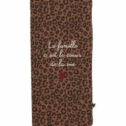 Best Protège livret de famille Gaze Léopard Marron (personnalisable) Protège Carnet De Santé