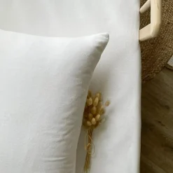 New Protège oreiller flanelle de coton bio (40 x 60 cm) Taie D'Oreiller Bébé