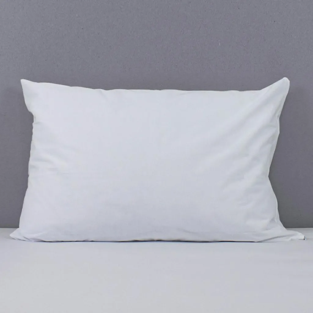 Kadolis Protège oreiller imperméable en coton bio blanc (40 x 60 cm)