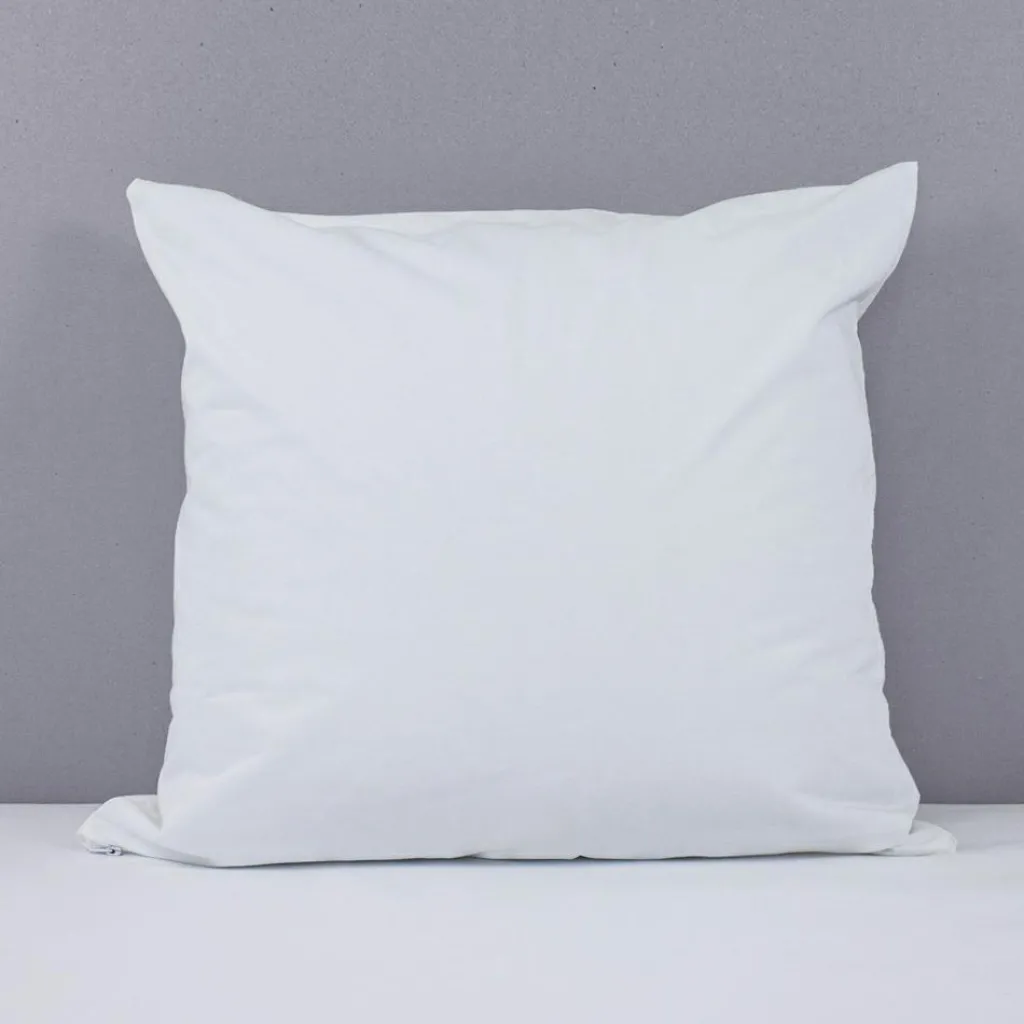 Kadolis Protège oreiller imperméable en coton bio blanc (60 x 60 cm)