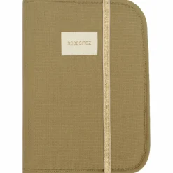 Nobodinoz Protège-carnet de santé A5 Poema Opera Olive Green