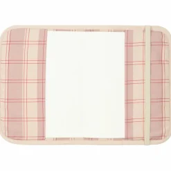 Nobodinoz Protège-carnet de santé A5 Stories Édition limitée Powder red checks