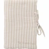 Best Protège-carnet de santé gaze de coton beige rayé galet Protège Carnet De Santé