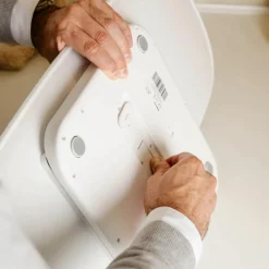 Alecto Pèse-bébé numérique avec plateau amovible