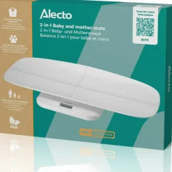 Alecto Pèse-bébé numérique avec plateau amovible
