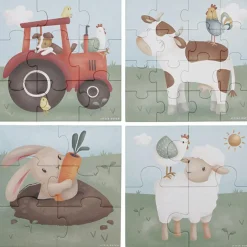 Sale Puzzle 4 en 1 Little Farm Puzzle