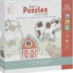 Outlet Puzzle 6 en 1 Little Farm Puzzle