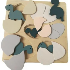 Outlet Puzzle à encastrement Bébés dinosaures Puzzle