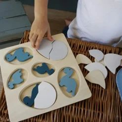 Outlet Puzzle à encastrement Bébés dinosaures Puzzle