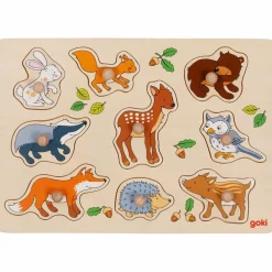 Outlet Puzzle à encastrer Animaux De La Fôret Puzzle