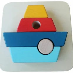 Hot Puzzle à encastrer Bateau (5 pièces) Puzzle