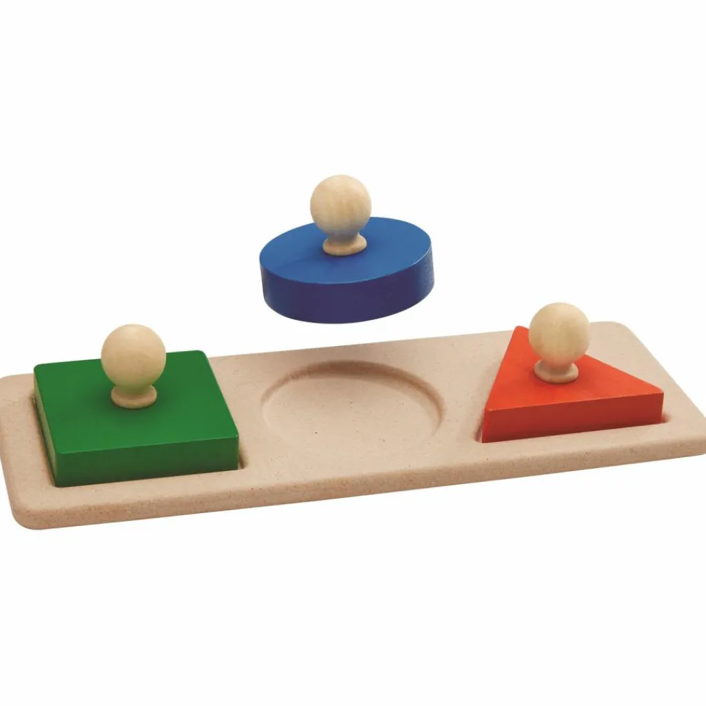 Plan Toys Puzzle à encastrer Montessori (3 pièces)