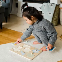 Kindsgut Puzzle à encastrer Océan (7 pièces)