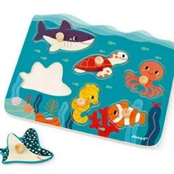 Hot Puzzle à encastrer Océan WWF (6 pièces) Puzzle