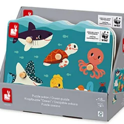 Hot Puzzle à encastrer Océan WWF (6 pièces) Puzzle