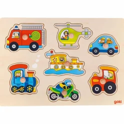 Best Puzzle à encastrer véhicules Puzzle