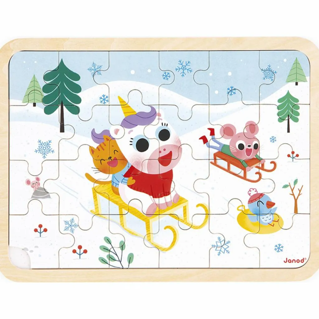 Discount Puzzle A la montagne (24 pièces) Puzzle