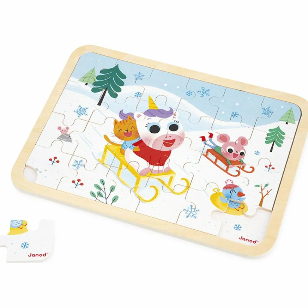 Discount Puzzle A la montagne (24 pièces) Puzzle