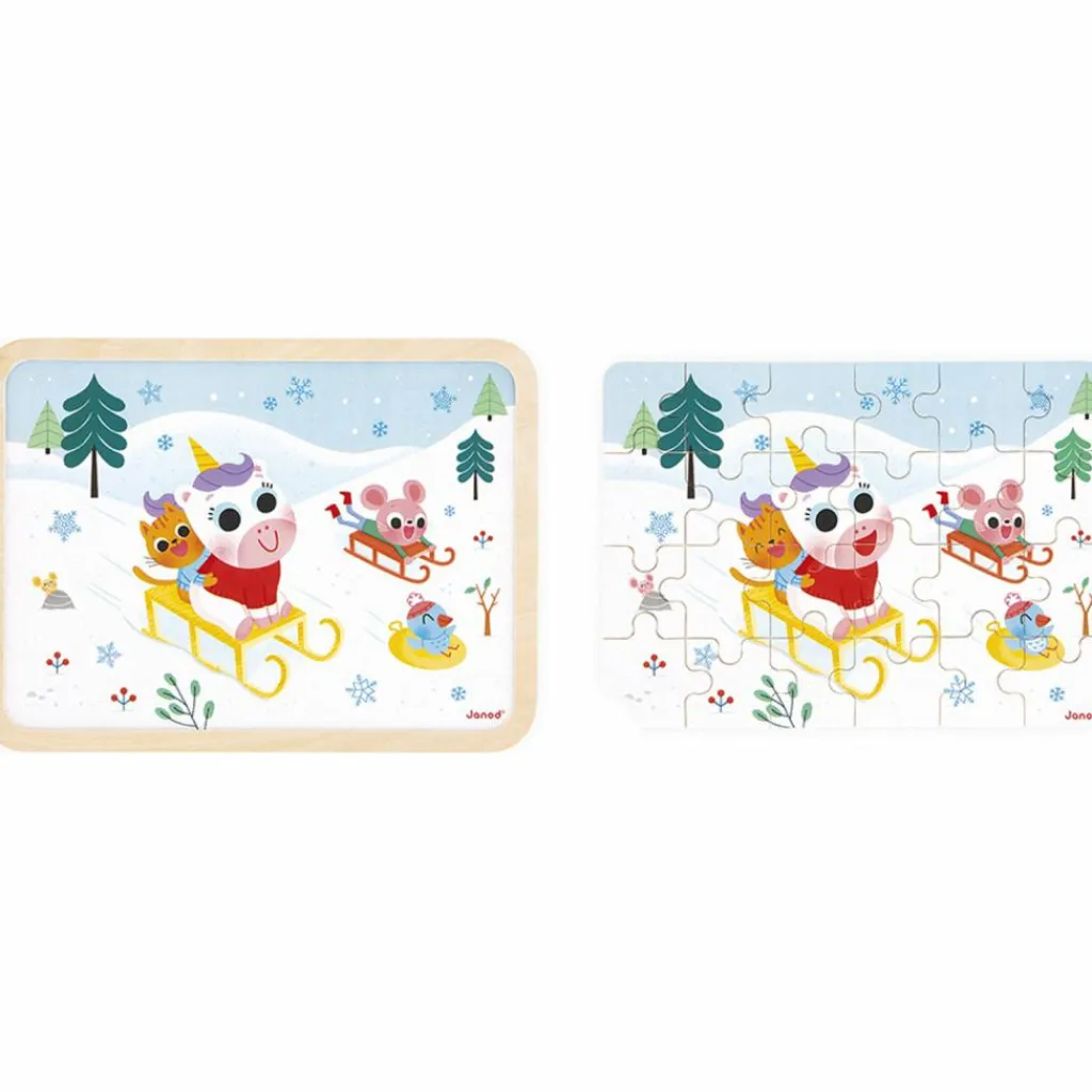 Discount Puzzle A la montagne (24 pièces) Puzzle