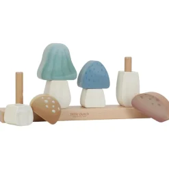 Little Dutch Puzzle champignons à empiler en bois FSC Forest Friends