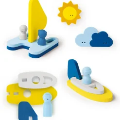 Puzzle de bain 3D bateau Mettre les voiles Jouet De Bain