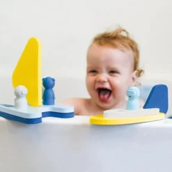 Puzzle de bain 3D bateau Mettre les voiles Jouet De Bain