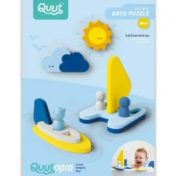 Puzzle de bain 3D bateau Mettre les voiles Jouet De Bain