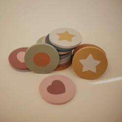 Mushie Puzzle de bain en mousse (10 pièces)