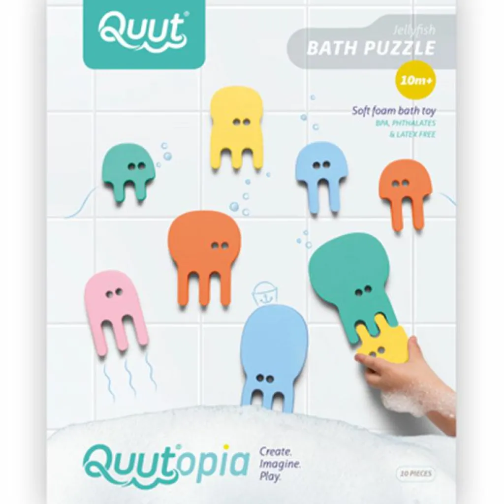 Puzzle de bain Méduse Jouet De Bain