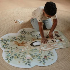 Little Dutch Puzzle de sol en carton FSC Forest Friends