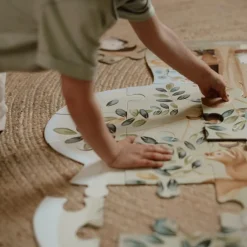 Little Dutch Puzzle de sol en carton FSC Forest Friends