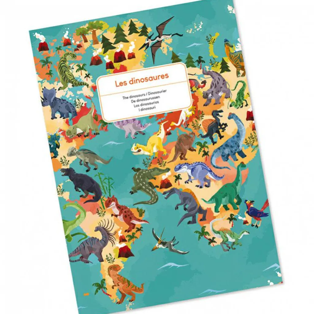 New Puzzle éducatif géant Les dinosaures (200 pièces) Puzzle