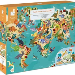 New Puzzle éducatif géant Les dinosaures (200 pièces) Puzzle