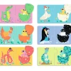 Discount Puzzle duo-trio Articulo Les œufs rigolos (12 pièces) Puzzle