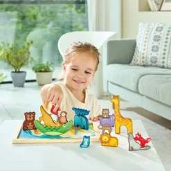 Outlet Puzzle en bois animaux du monde en 3D (16 pièces) Puzzle