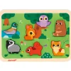 Online Puzzle en bois Chunky La forêt (8 pièces) Puzzle
